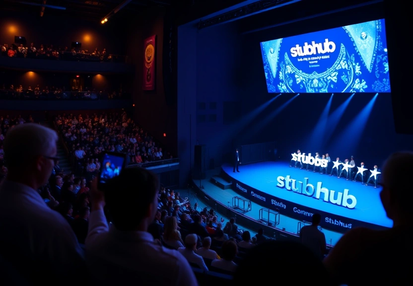 Representação visual de StubHub Aims for $9 Billion Valuation in Upcoming US IPO Opportunity