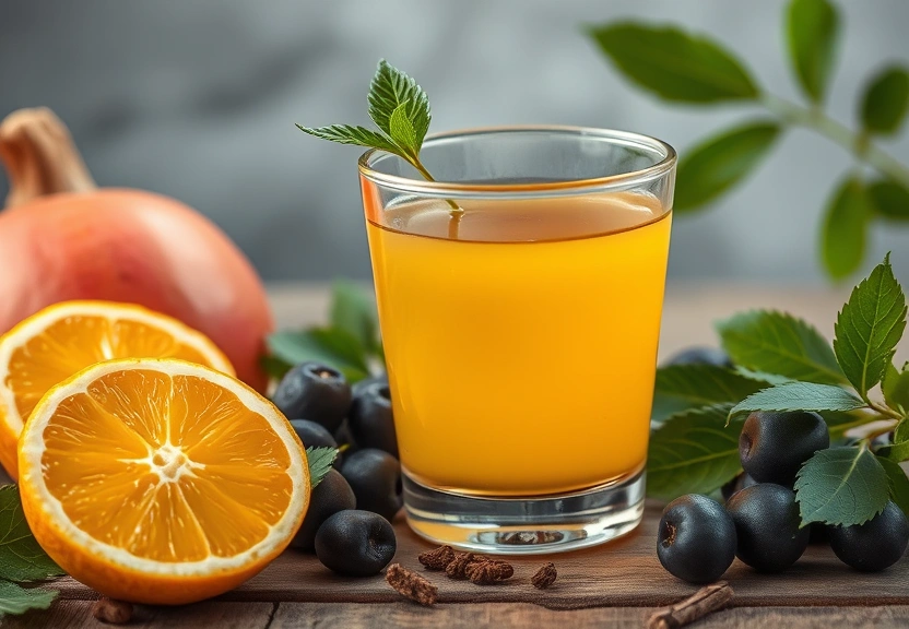 Representação visual de Descubra o suco natural que derrete gordura visceral em semanas!