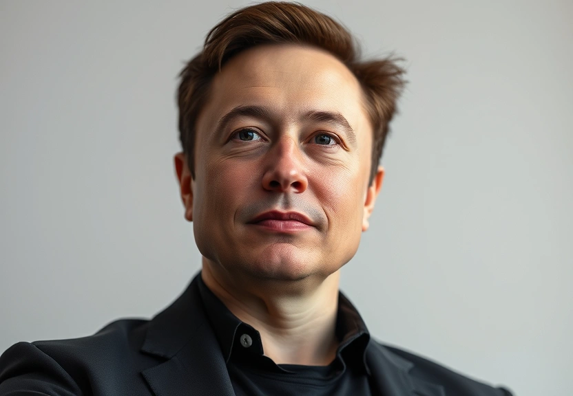Representação visual de Elon Musk lança a Grokipedia, uma enciclopédia editada por IA.