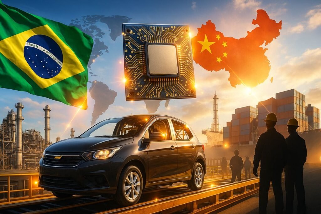 Liberação de chips pela China traz alívio à cadeia automotiva brasileira