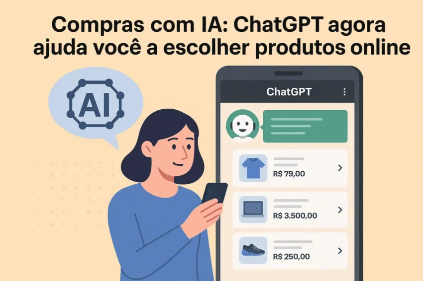 ChatGPT entra no mundo das compras com assistente interativo
