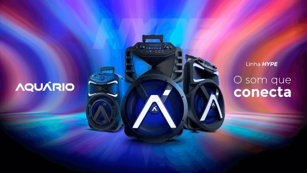 Aquário investe em inovação sonora com lançamento das linhas Hype e Space