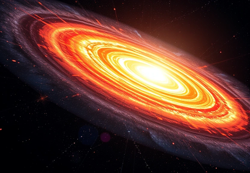 Representação visual de Objeto quente remanescente do Big Bang desafia o que sabemos sobre evolução do Universo