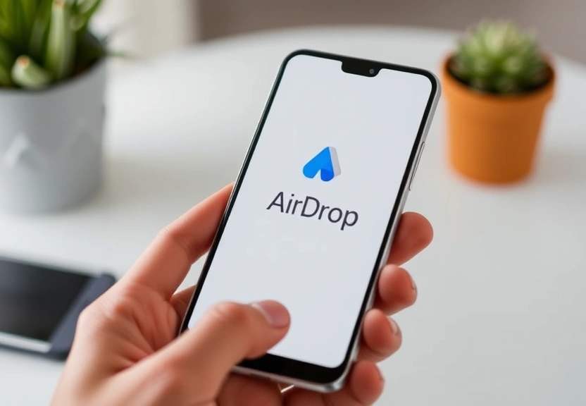 Representação visual de Google confirma que AirDrop chegará a mais celulares Android