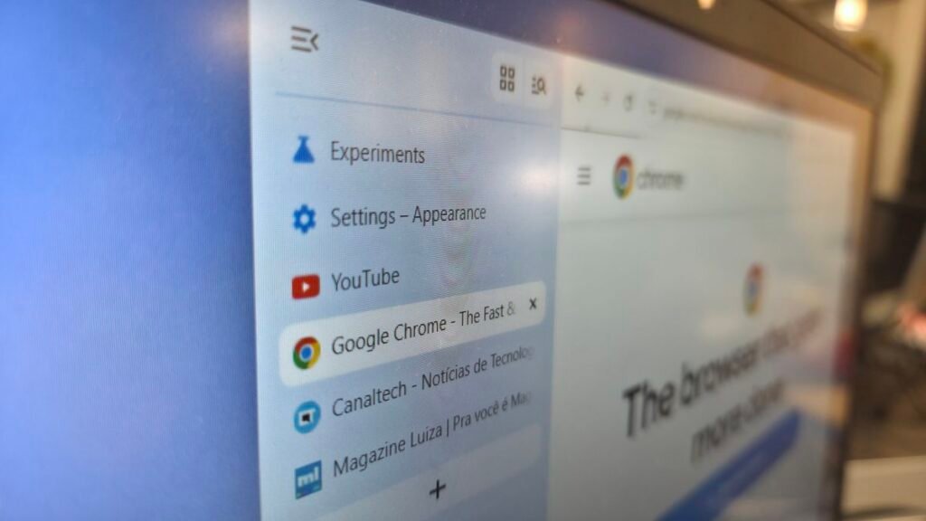 Google Introduz Abas Verticais no Chrome Para Uma Nova Experiência de Navegação