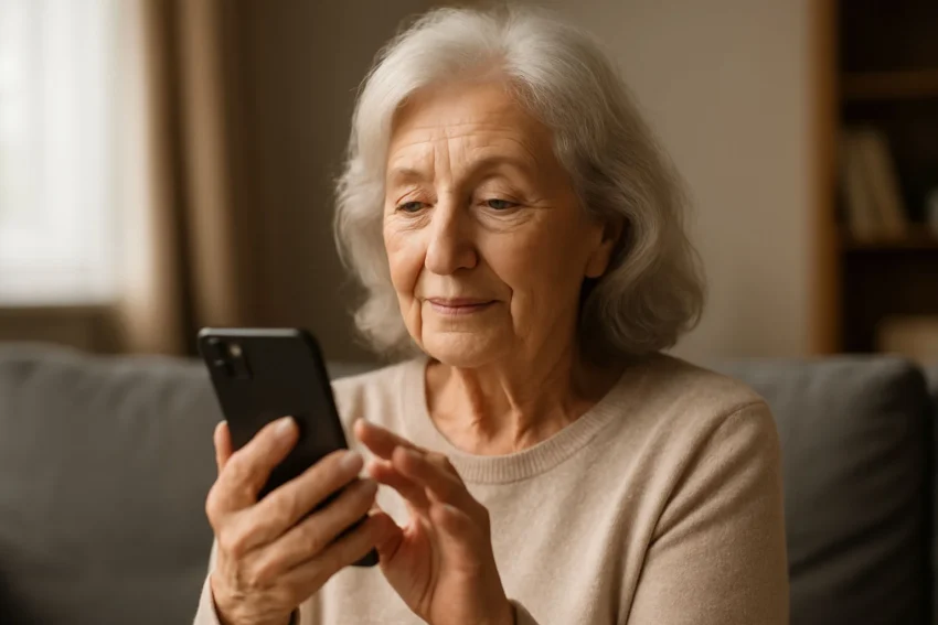 Tempo de tela excessivo no celular causa ansiedade e insônia em idosos 60+