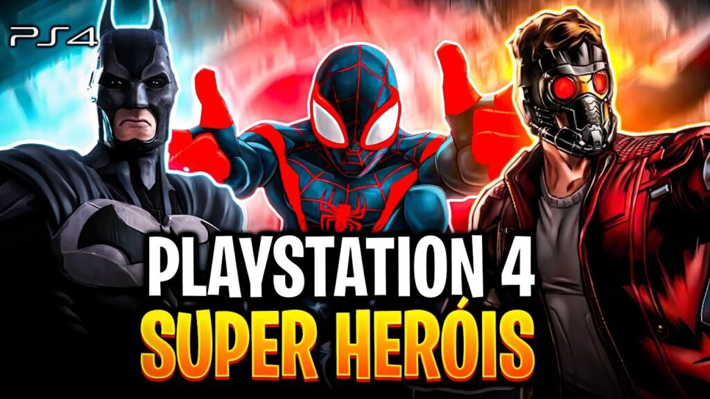 Top 4 Jogos de Super-Heróis para Playstation