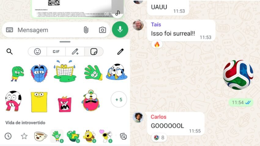 WhatsApp atualiza emoji com a bola Trionda para a Copa de 2026 e lança Status de Canal