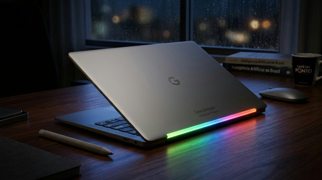 Google lança linha Googlebook com foco em inteligência artificial e hardware premium