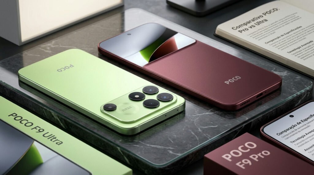 POCO F9 Pro ou F9 Ultra: entenda as diferenças para escolher o seu próximo smartphone