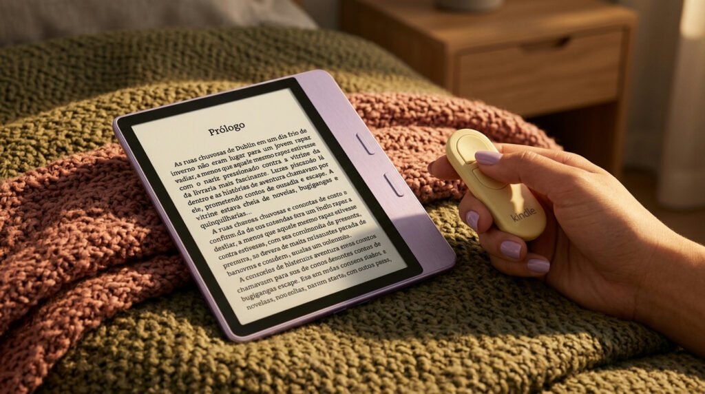 Amazon renova linha Kindle com modelos coloridos e acessórios de controle físico