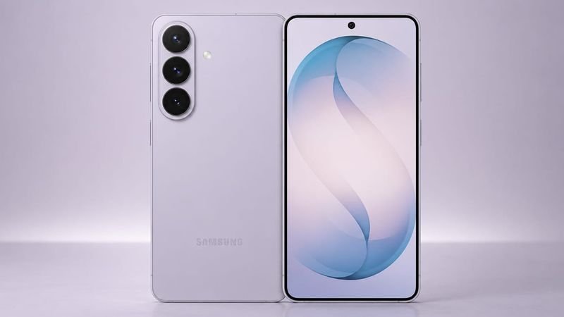 Galaxy S27 lançamento antecipado: smartphone topo de linha cinza-titânio com câmeras traseiras sobre superfície escura