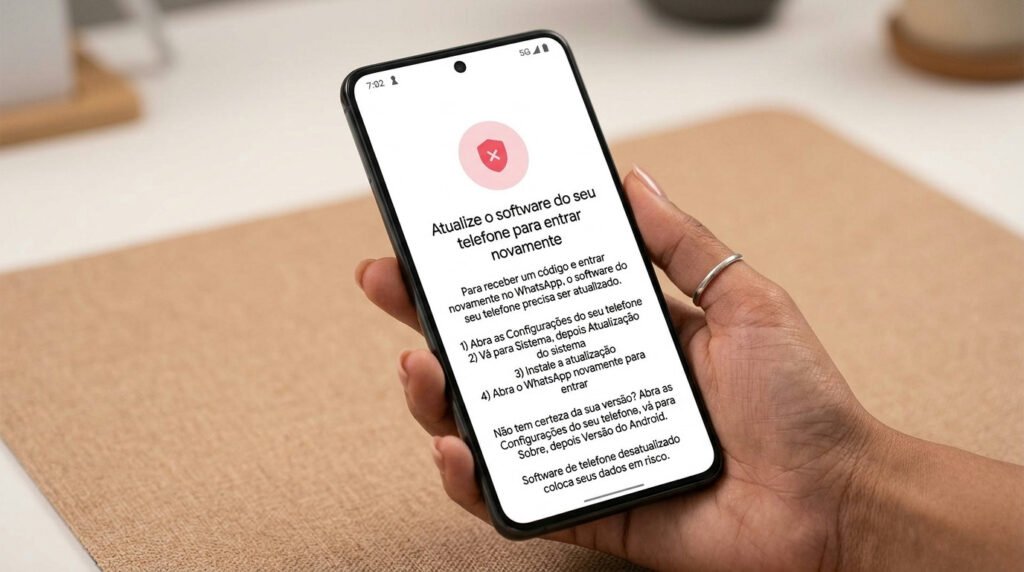 Whatsapp implementa bloqueio de login em smartphones com sistemas operacionais obsoletos